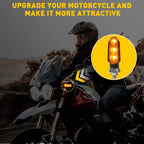 LED Turn Signal Blinker Lights for Honda Motorcycle (E)