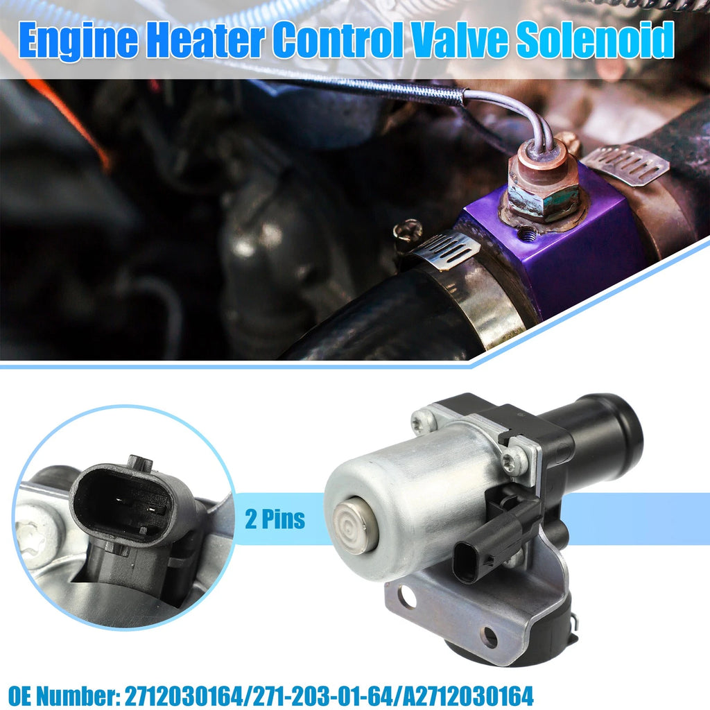 Engine Heater Control Valve Solenoid for Mercedes-Benz C250 (2012–2015)