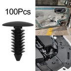 Set of 10 Black Interior Retainer Clips for