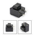 Turn Signal Flasher 12V 2 Prongs for Kawasaki EX250 Ninja EL250 VN1500 (T9)