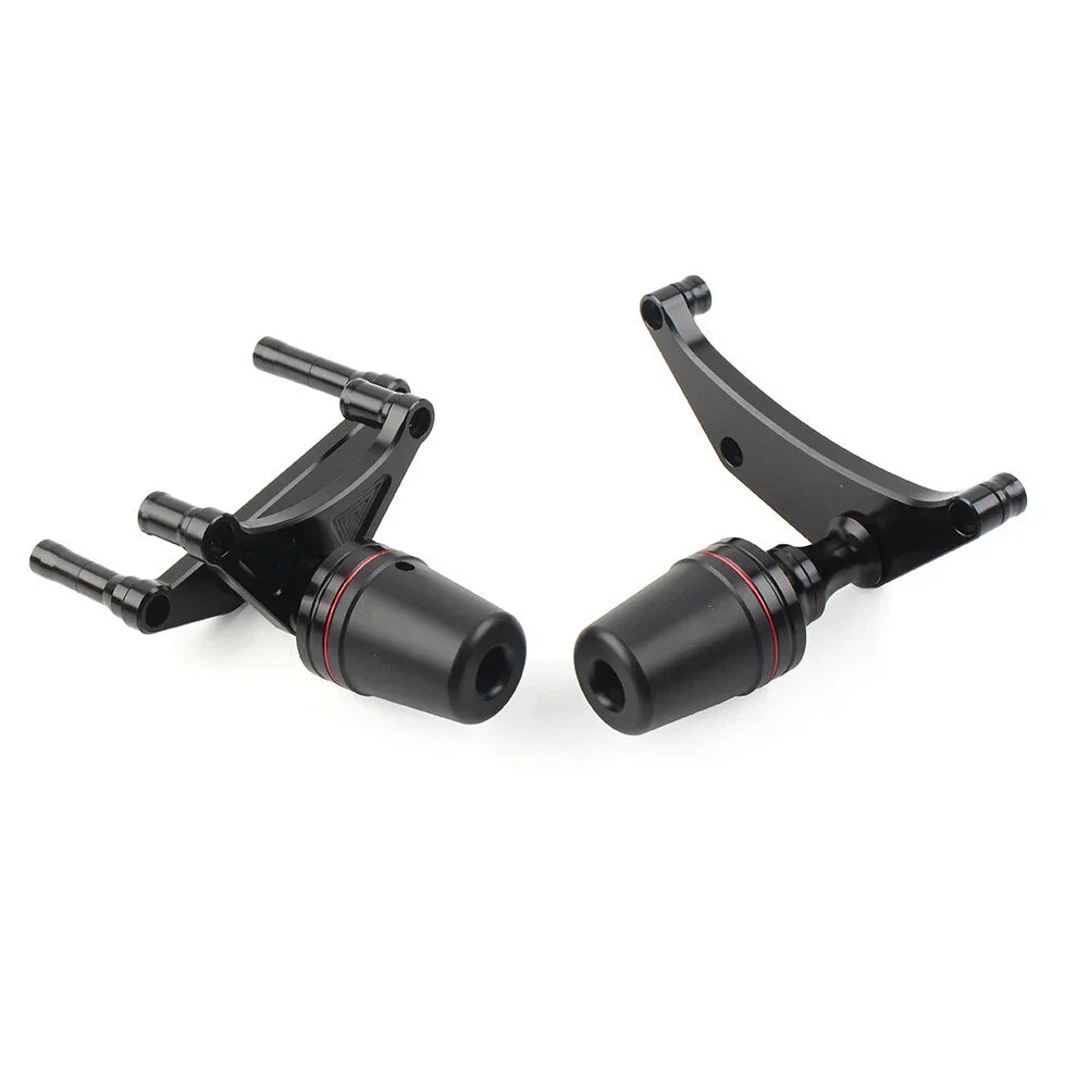 Black Frame Sliders Crash Protectors for Ducati Panigale V4 (2018-2019)