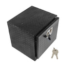 Truck Bed Tool Box for Trailers (18" x 17" x 18") Black Diamond Plate