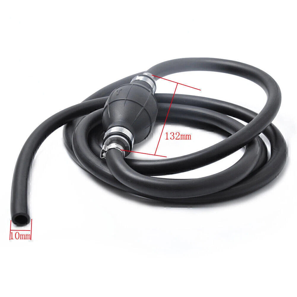 5/16" Fuel Gas Hose Line Assembly with Primer Bulbs for Marine Outboard Motors