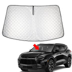 Foldable Windshield Sun Shade for Chevrolet Blazer (2019–2023)