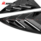 Gloss Black Side Window Louver Shutter Cover Trim for Tesla Model Y (2019–2026)