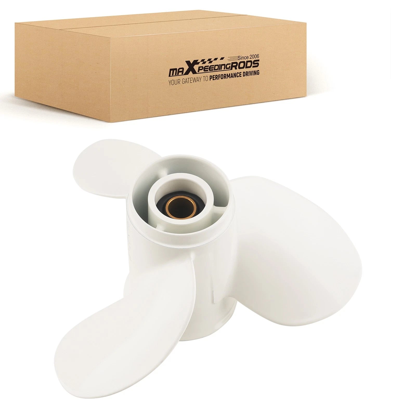 3 Blade Aluminum Boat Propeller for Yamaha 9.9HP 15HP 20HP (11") RHD