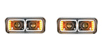 High Power LED Headlights Blackout with LED Turn Signals for Subaru Outback (2020–2024)