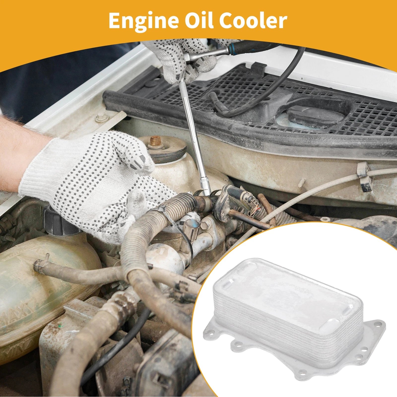 Engine Oil Cooler for BMW 3 Series (2012–2019) No. 11428510856