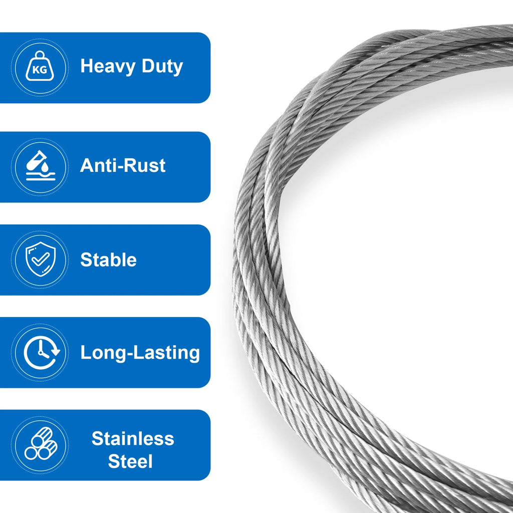 Set of 2 Replacement Lift Cables for Tommy Gate 002939 Universal