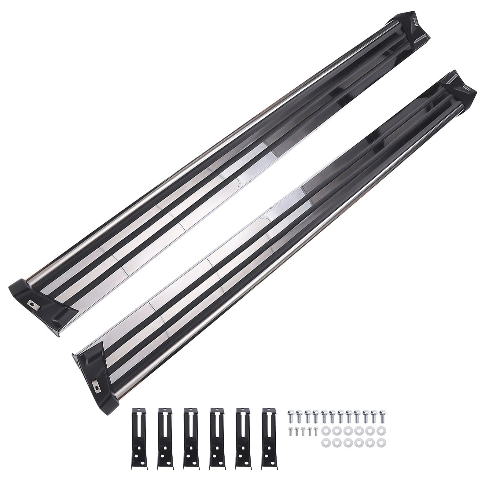2PC Running Board for Mercedes-Benz G-Class G55 G550 G500 W463 (1989–2018)