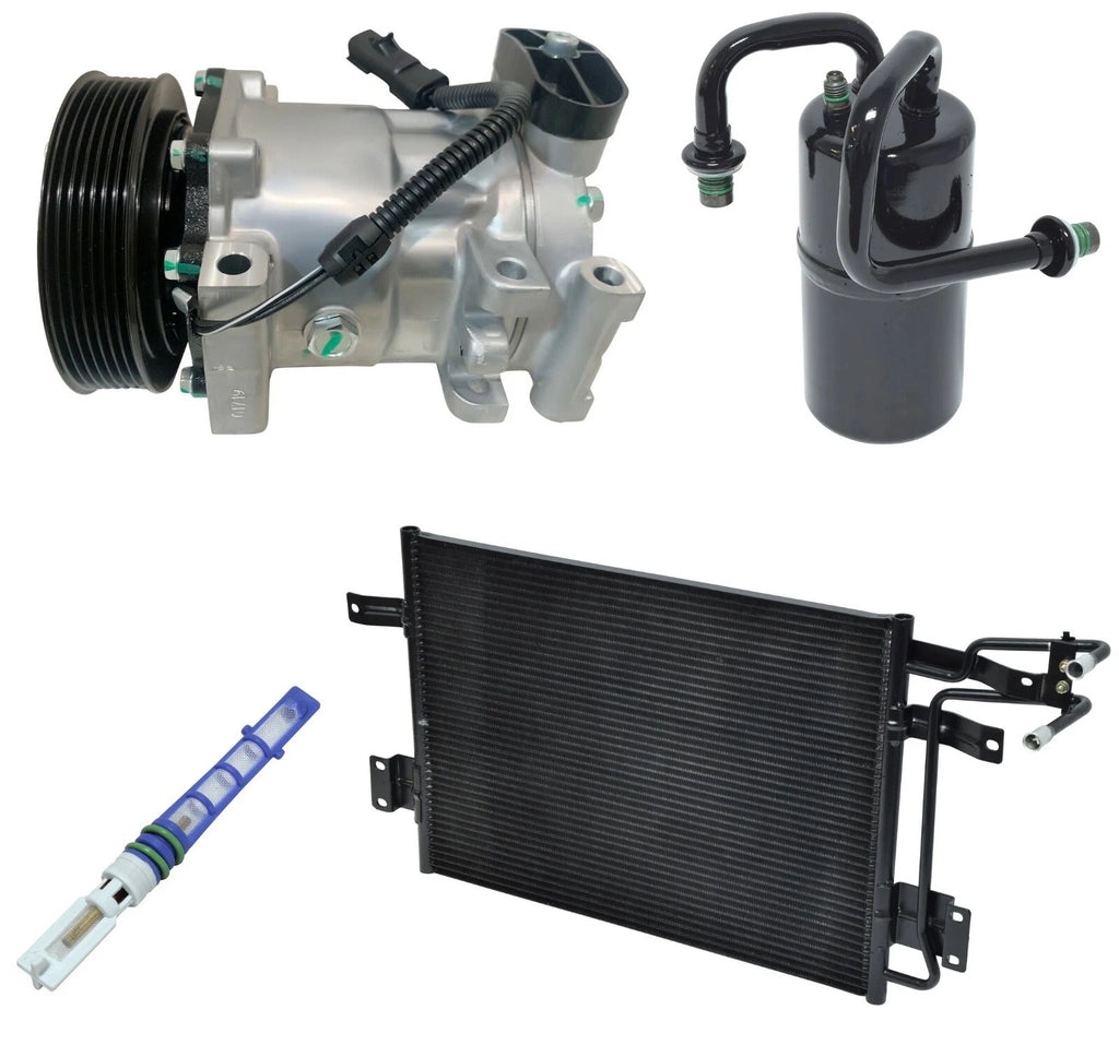 AC Compressor Kit With Condenser Replacement for Dodge Dakota (1996–1999)