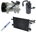 AC Compressor Kit With Condenser Replacement for Dodge Dakota (1996–1999)