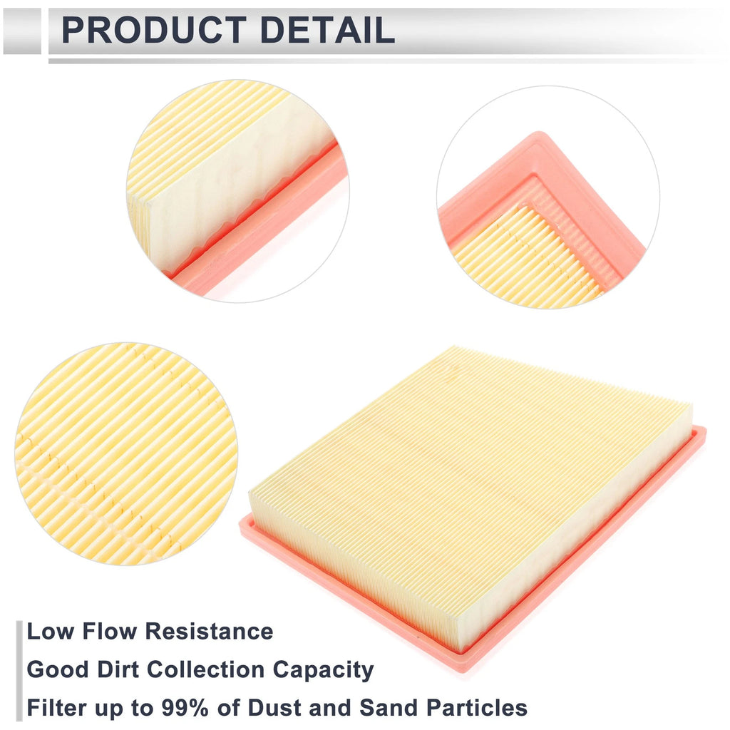 Car Engine Air Filter No. 13717619267/13718513944 for BMW X1 2.0L (2016–2022)