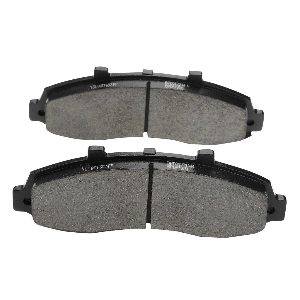 Front Disc Brake Rotors & Ceramic Pads for Ford F-150 (1997–1998)