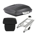 Trunk Pad Mount for Harley Touring Glide (2014–2025) - Razor Pack Gauntlet Gray