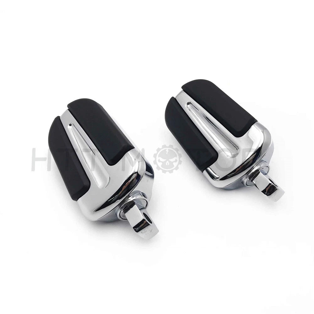 Chrome Foot Peg for Harley Softail Slim Heritage Classic Fat (1984–2017)