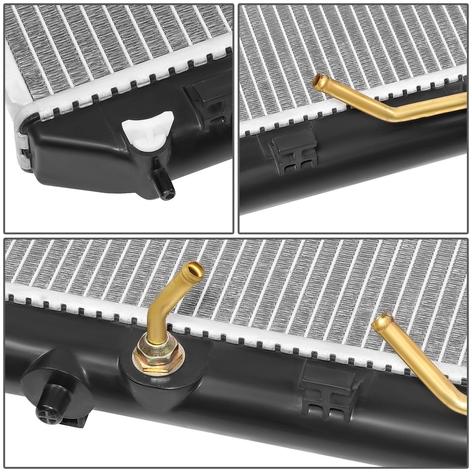 OE Style Aluminum Cooling Radiator for Toyota Highlander 2009–2013 DPI 13122