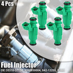 Set of 4 Fuel Injector Nozzles 35310-37150 for Hyundai Santa Fe Sonata (2001–2006)