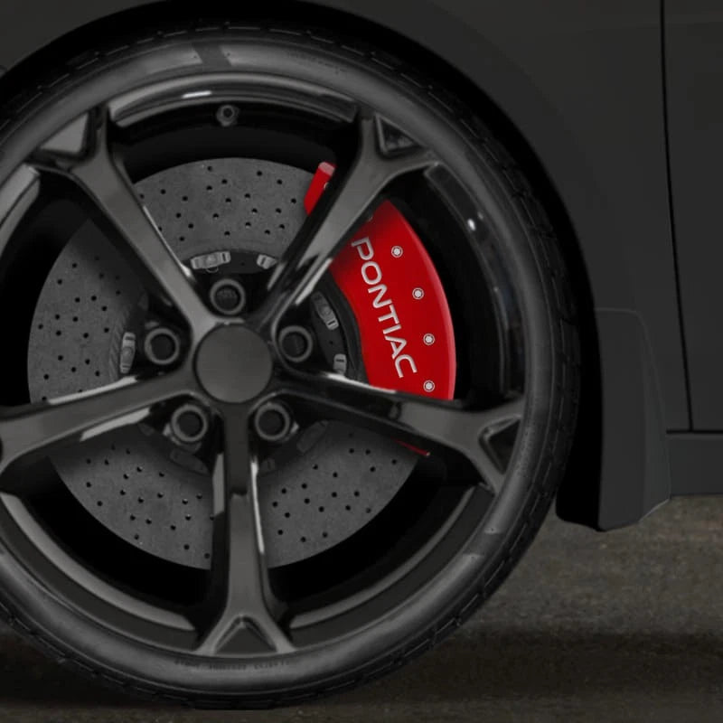 Set of 4 Red Pontiac Caliper Covers for 2006-2009 Pontiac Solstice by MGP