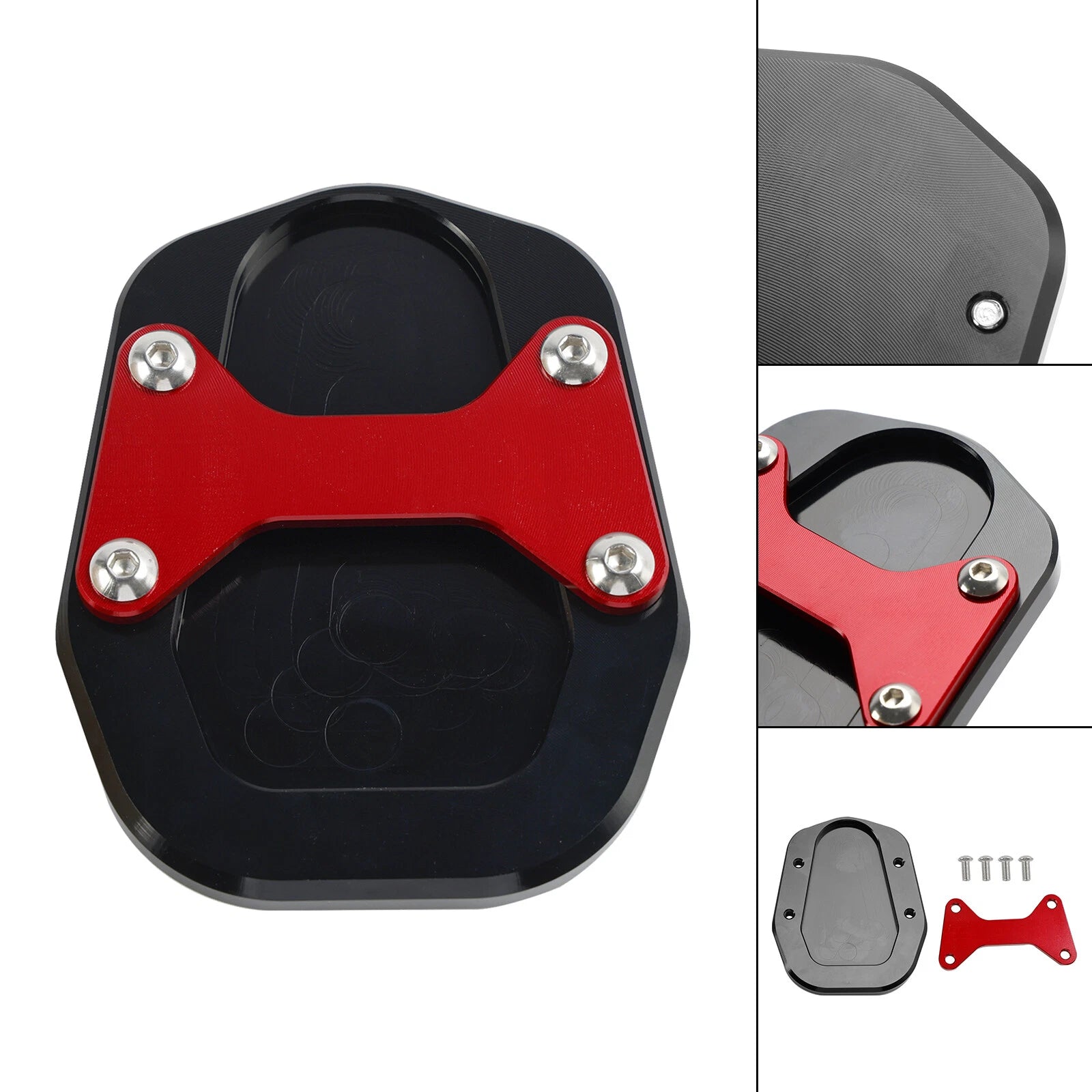 Kickstand Enlarger Plate Pad for Honda CT125 Hunter Cub Trail 125 (2023–2024)