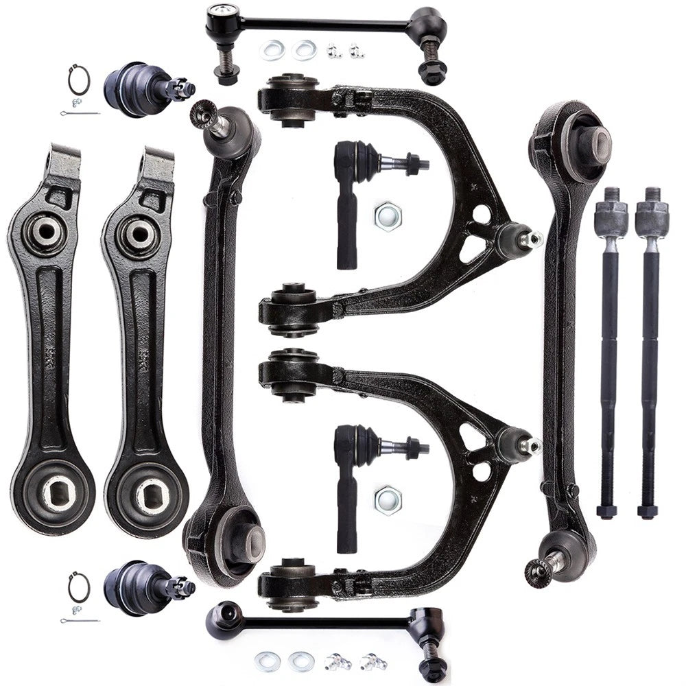 14pcs Front Control Arm Ball Joint Tie Rod End for Chrysler 300 (2005–2010)