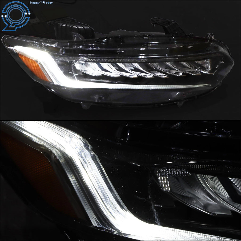Pair of LED Headlights for Honda Accord Hybrid Touring (2018–2020)