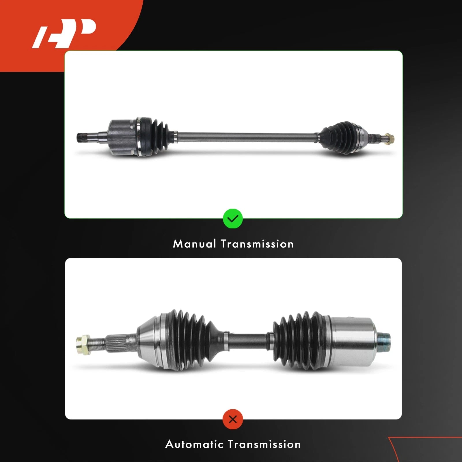 Front Right CV Axle Assembly for Olds Alero & Pontiac Grand Am (2000–2004)