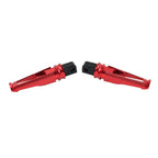 Red Foot Pegs Rear Passenger Footrests for Suzuki GSXR600/750 GSXR1000 (2001-2023)
