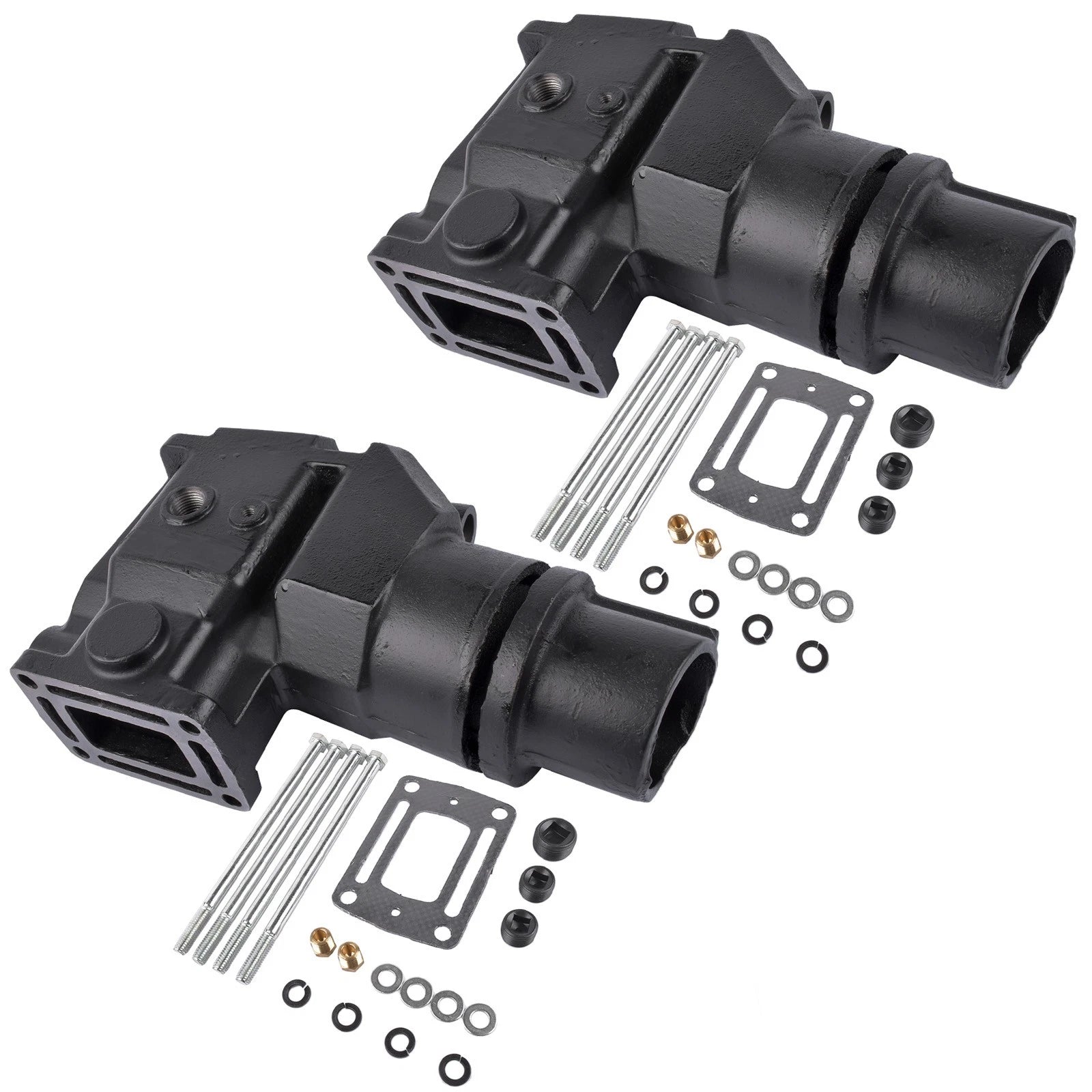 2X Manifold Kit for Volvo Penta OMC V6 V8 (1992–Present) #3857944 #3863061