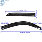 Sun Rain Guard Window Visor for Toyota 4Runner (1996-2002)