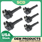 Set of 5 Ignition Coils for Volvo S40 S60 V50 V60 V70 XC60 XC70 C30 (2004–2016) UF517