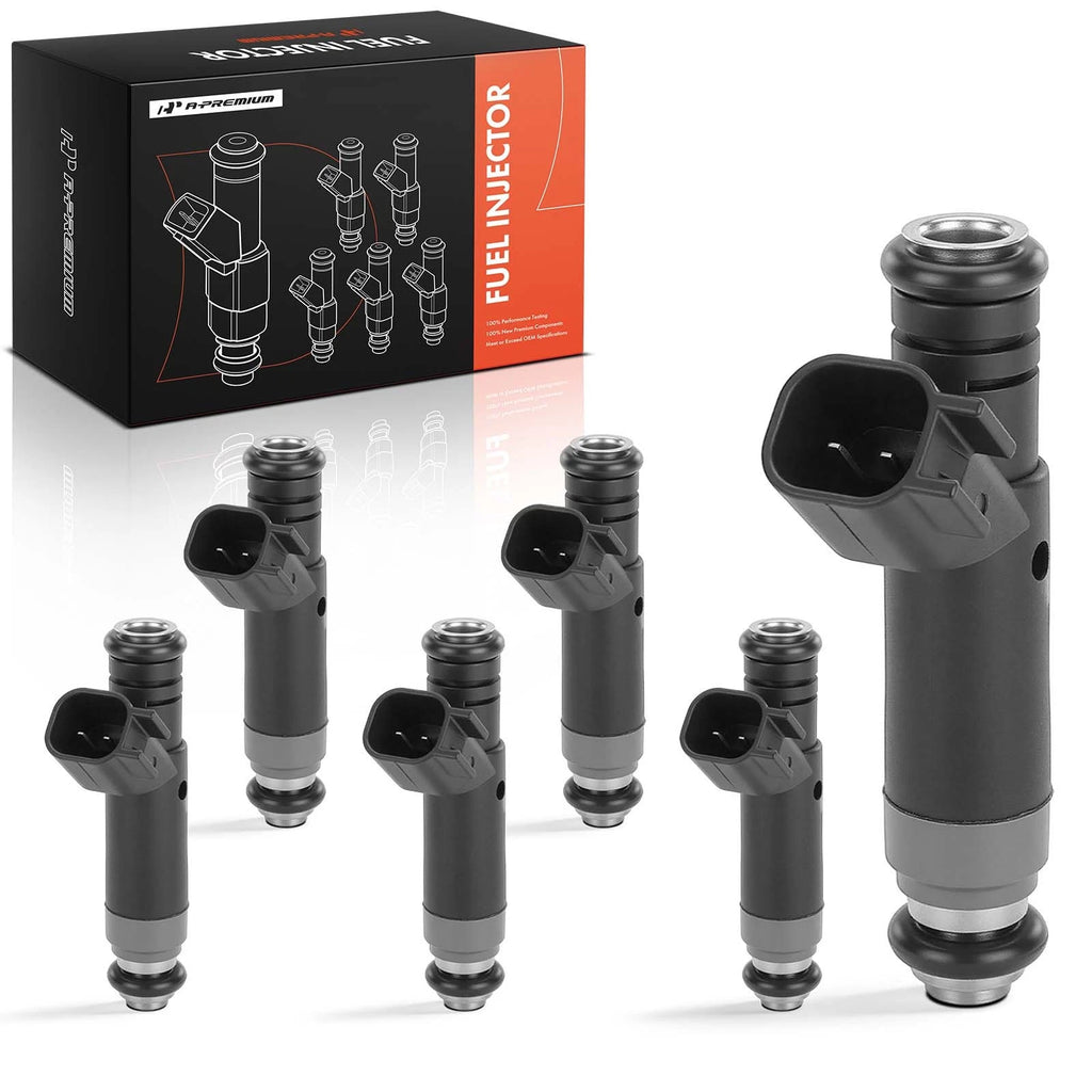 6x Fuel Injectors for Ford F-150 (2005–2008) V6 4.2L Gas