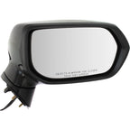 Set of 2 Power Mirrors for Acura RDX (2009–2012) Manual Fold Heated Memory