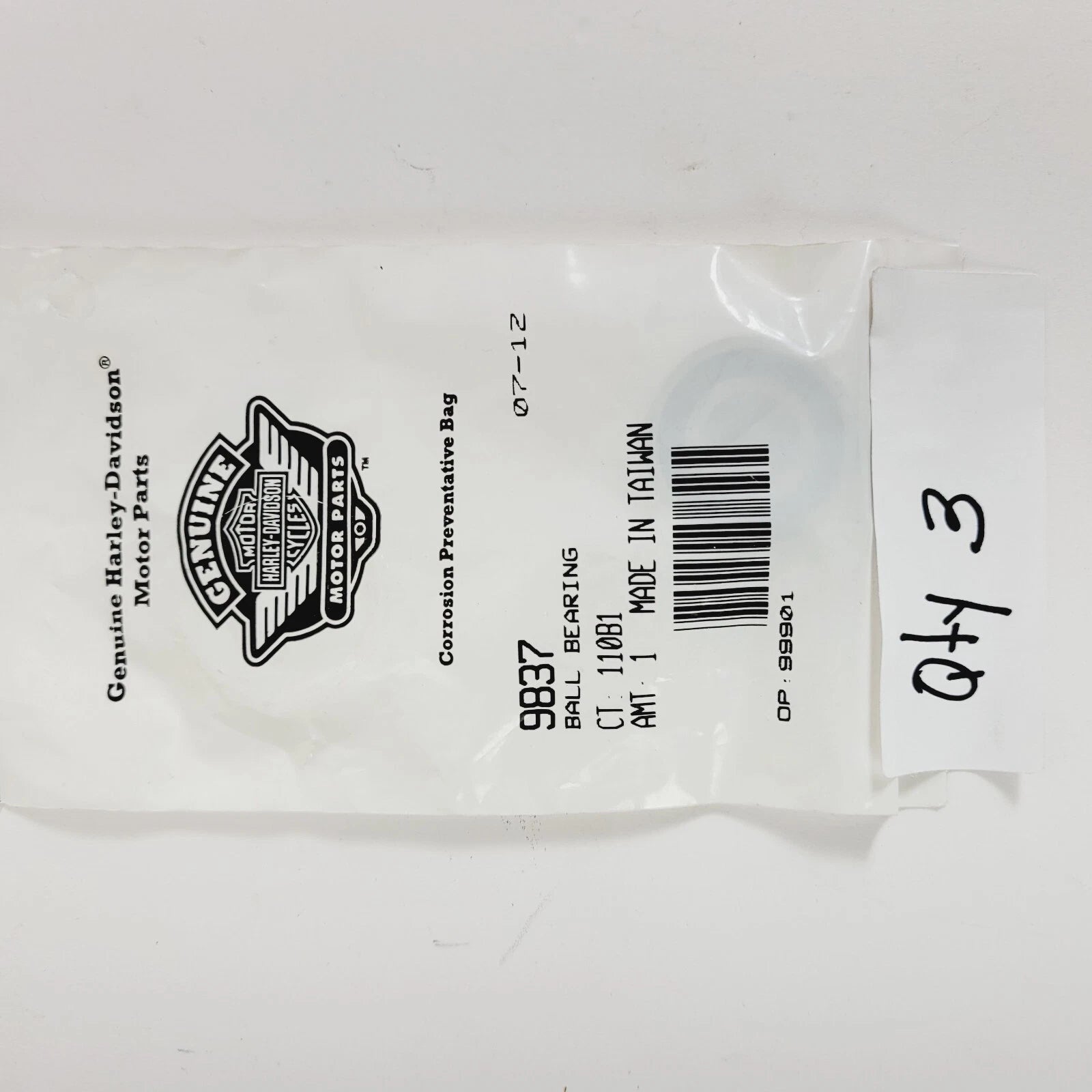 Support Shifter Ball Bearing 9837 for Harley-Davidson