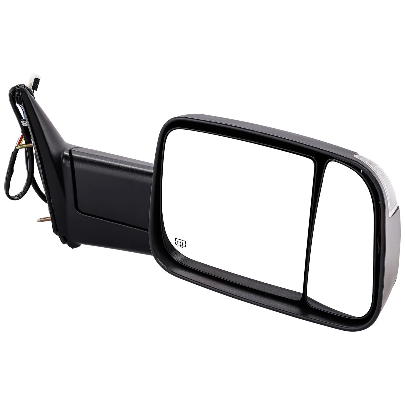 Tow Mirror for Ram 1500 (2011–2012) Passenger Side Power Heated Blind Spot