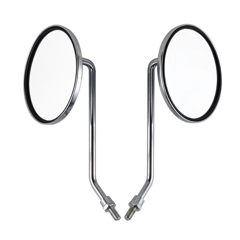 Set of 2 Vintage Mirrors for Honda Z50 ST50 ST70 CH50 CH70 CL70 CT90 CL90 CB100 CB125