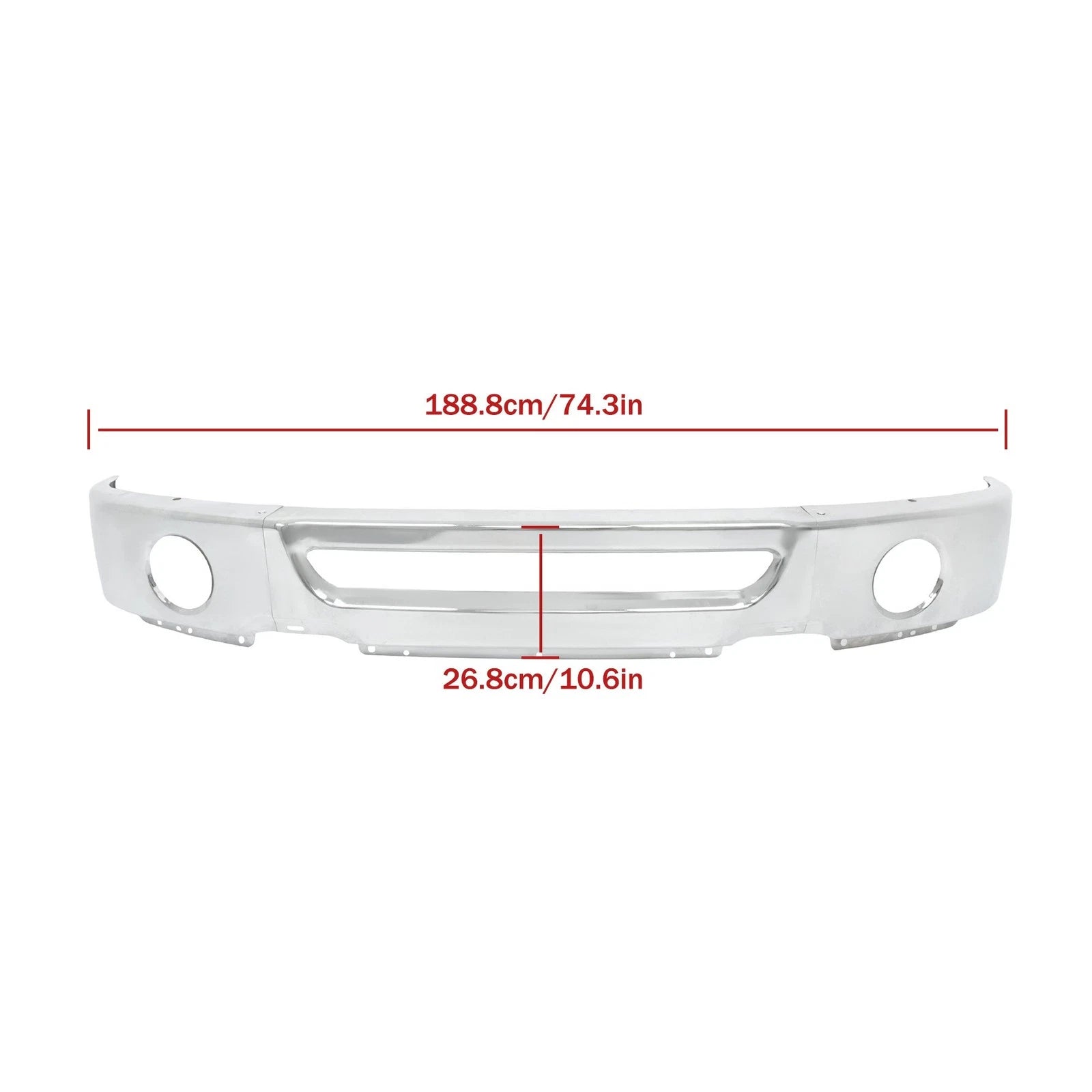 Front Bumper Face Bar for Ford F-150 Lincoln Mark LT (2006–2008)
