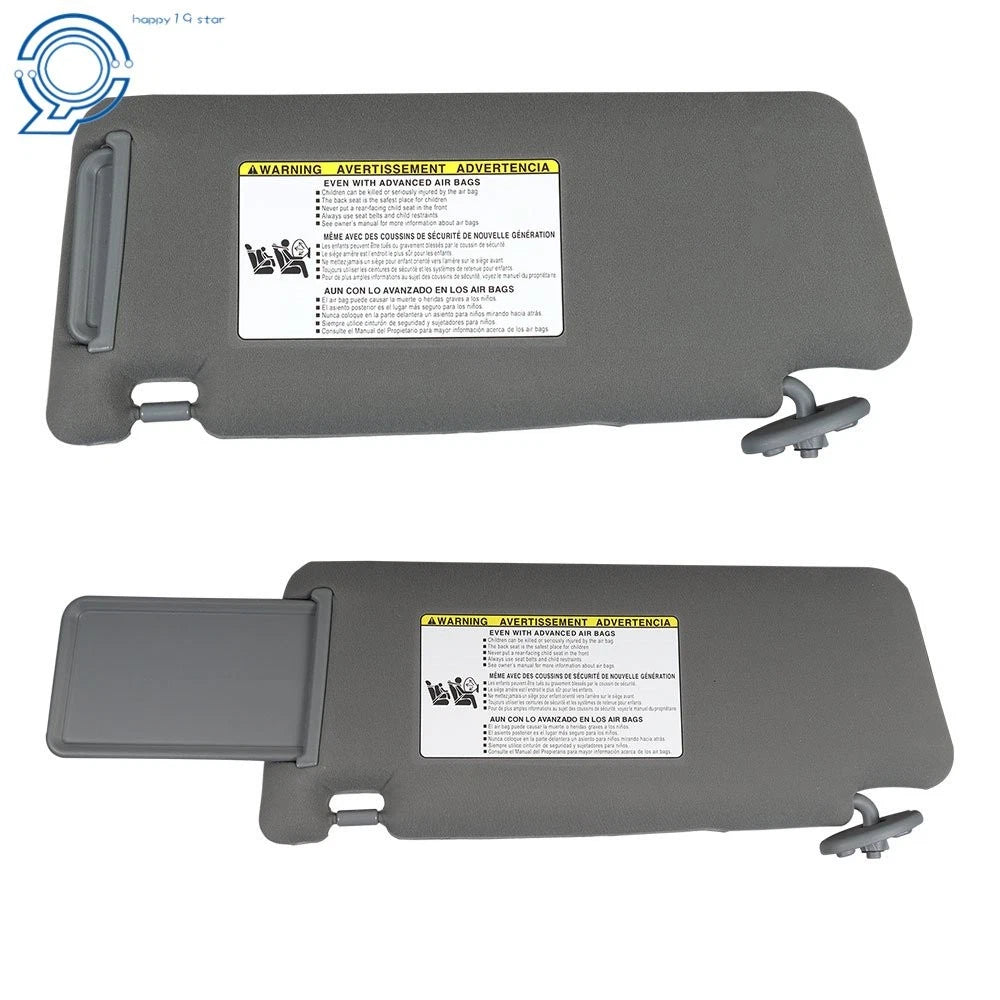 Set of 2 Sun Visors for Toyota Tacoma (2005–2015)