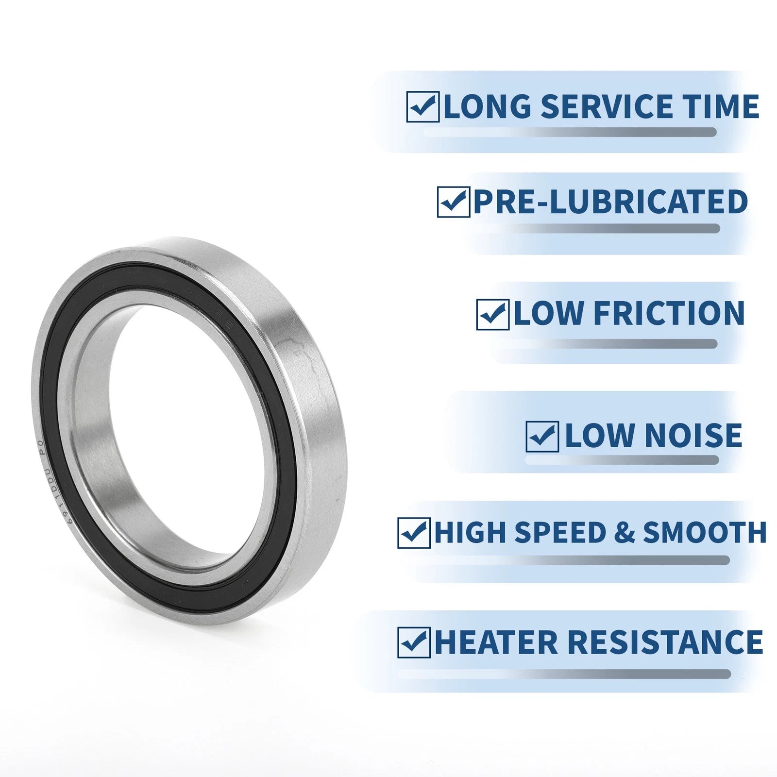Deep Groove Ball Bearing 55x80x13mm for Scooter Skateboard (P0)