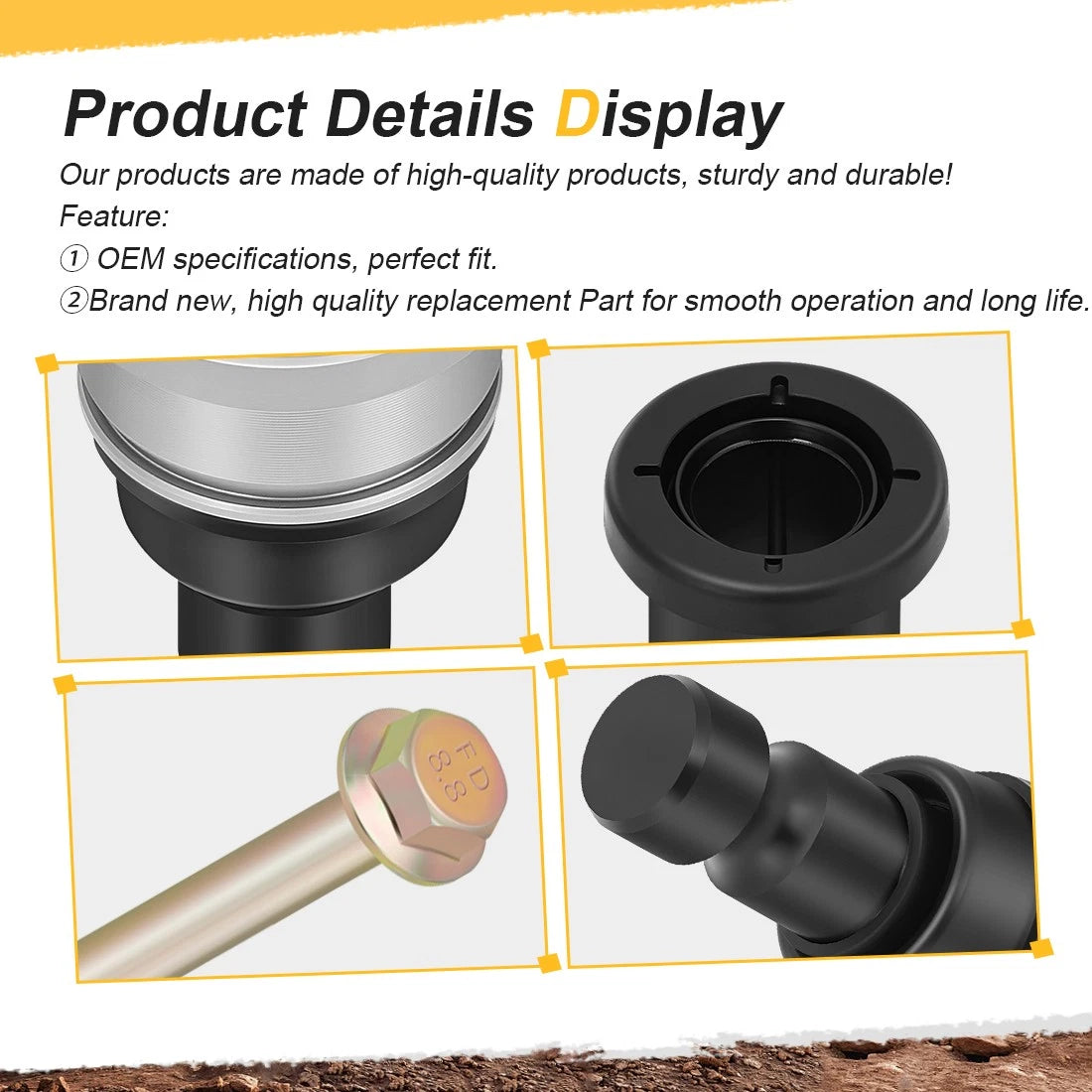 A-Arm Bushing Kit for Polaris Scrambler 850, Sportsman 1000 XP (2014–2023) 5137346