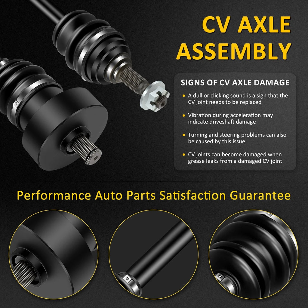 CV Axle Assembly for Arctic Cat 250 300 375 400 500 (2002–2004)
