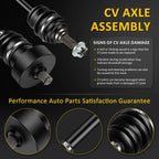 CV Axle Assembly for Arctic Cat 250 300 375 400 500 (2002–2004)