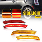 Set of 4 LED Side Marker Fender Lights for Mini R55 R56 R57 R58 R59 R60