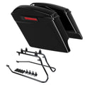 5'' Stretched Hard SaddleBags & Brackets for Harley Heritage Softail (1984–2017)