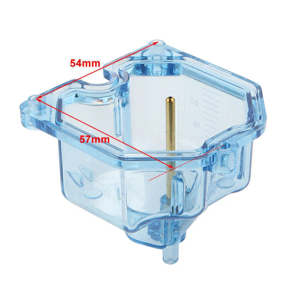 Tan Plastic Clear Carburetor Float Bowl Chamber for PZ 26/27/30/32mm Carb