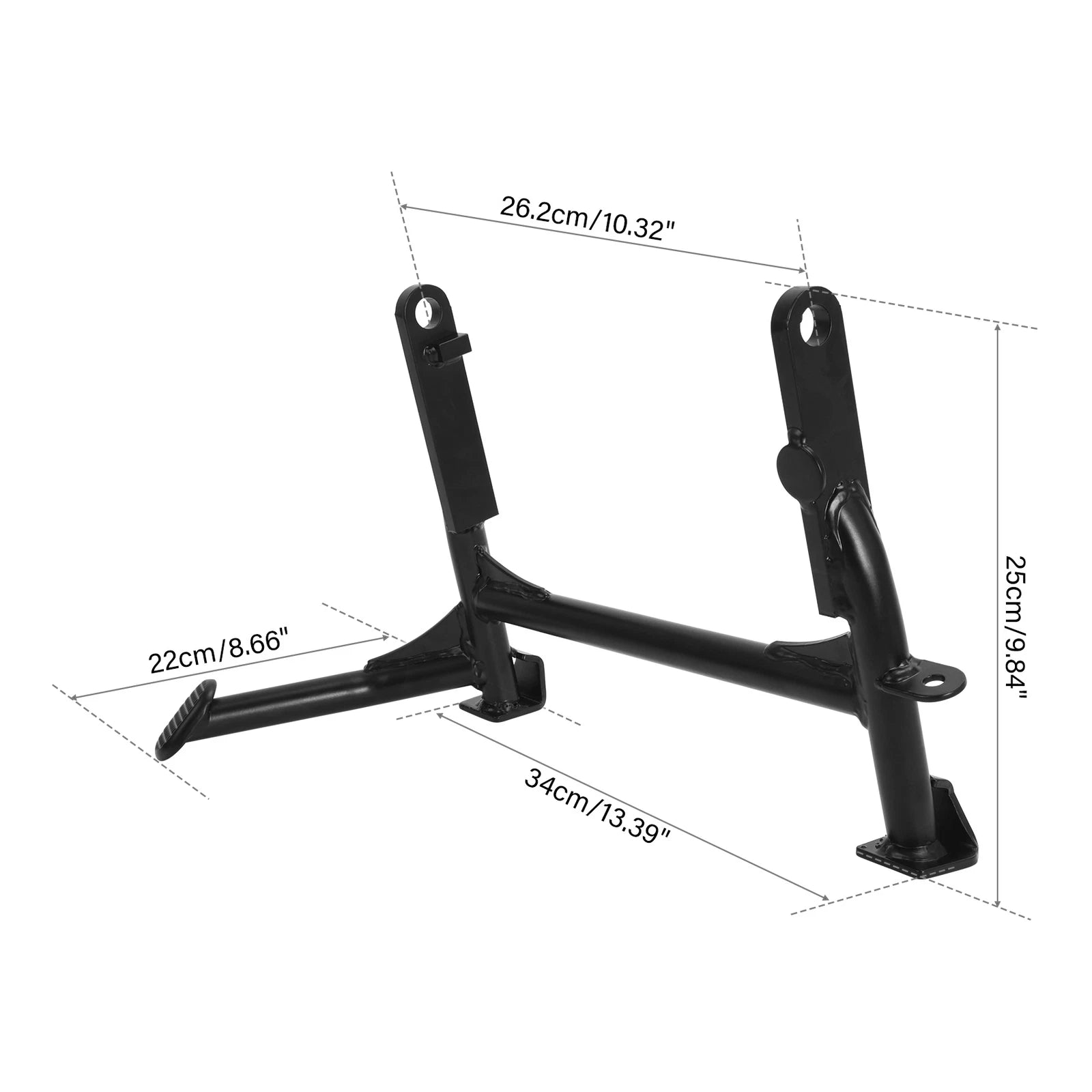 Black Kickstand Center Stand for Honda Rebel CMX300 (2017–2025)