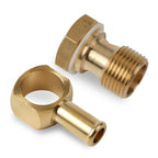 Banjo Fuel Inlet Fitting 8089 for Edelbrock Square-Bore Carburetors