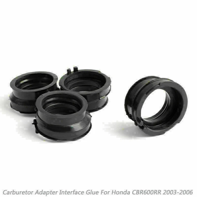 Rubber Intake Carburetor Boots for Honda CBR 600RR (2003–2006) T9