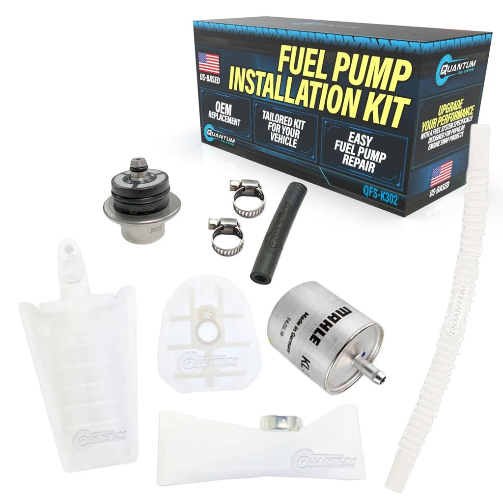 Fuel Pump Repair Kit with Regulator, Mahle Filter, Gasket for