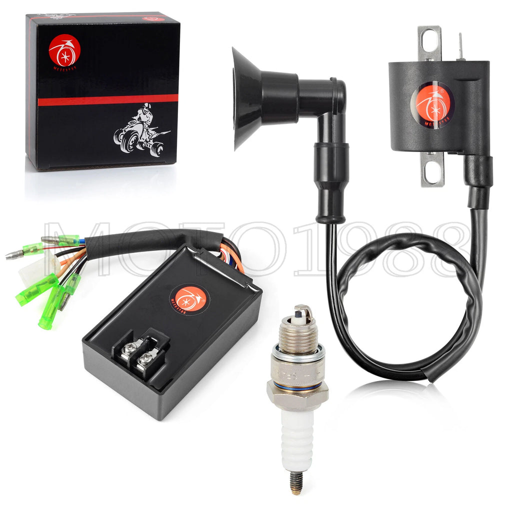 CDI Module Box Ignition Coil & Plug for Polaris Sportsman 90 (2003-2006)